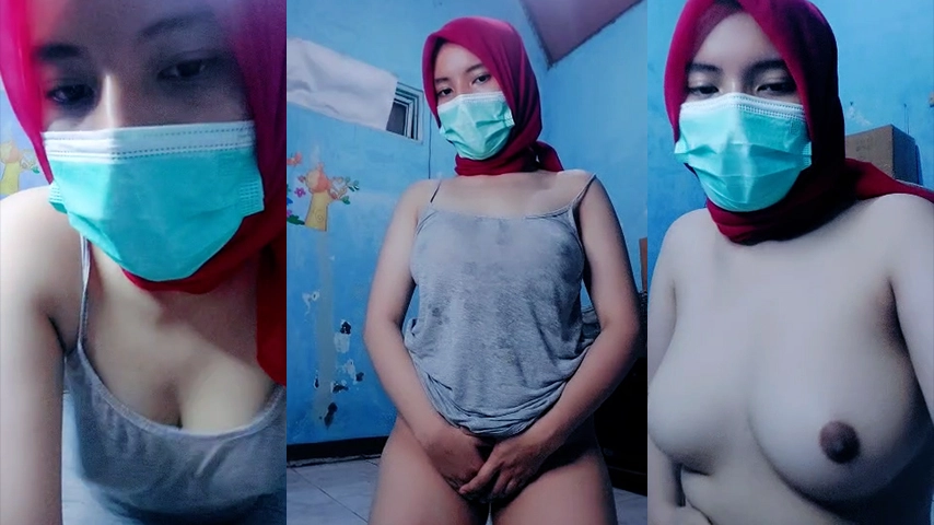 Bokep ABG Jilbab Merah Tembus Pandang Mendesah